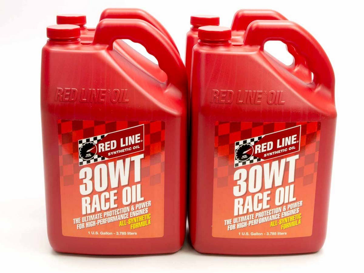 Redline 30WT Race Oil Case/4-Gal (10W30) RED10325