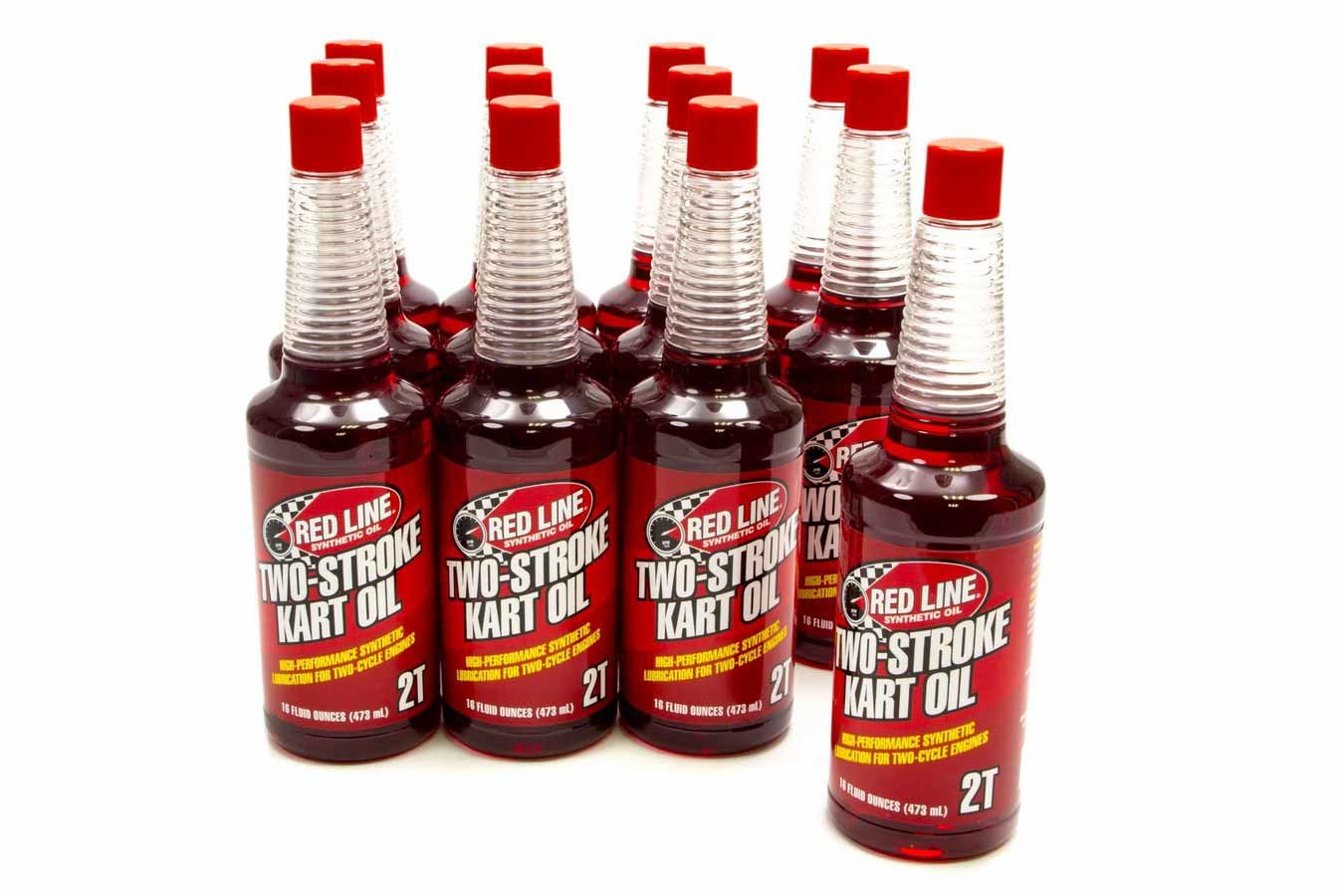 Redline 2 Cycle Kart Oil Case 12x16 Oz. Bottles RED40423