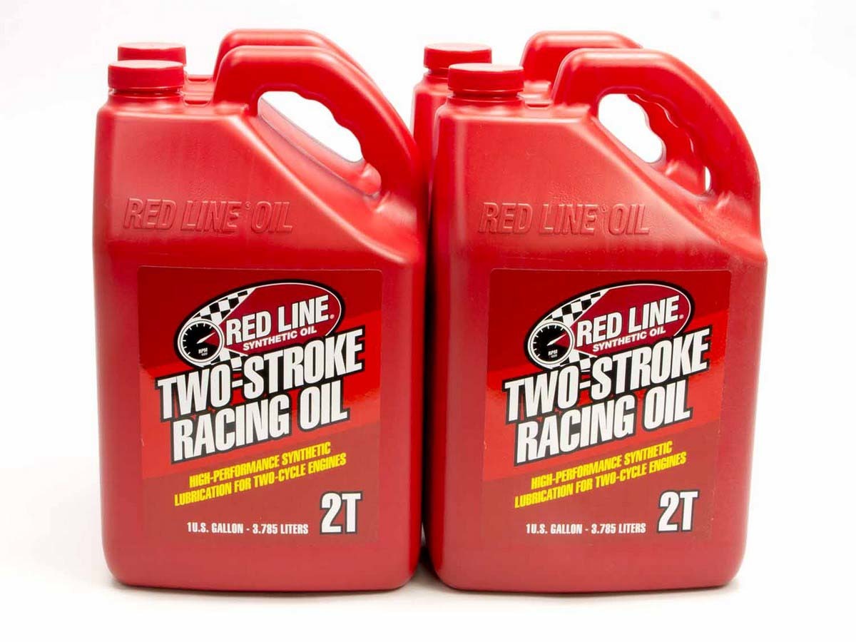 Redline 2 Cycle Racing Oil Case 4x1 Gallon RED40625