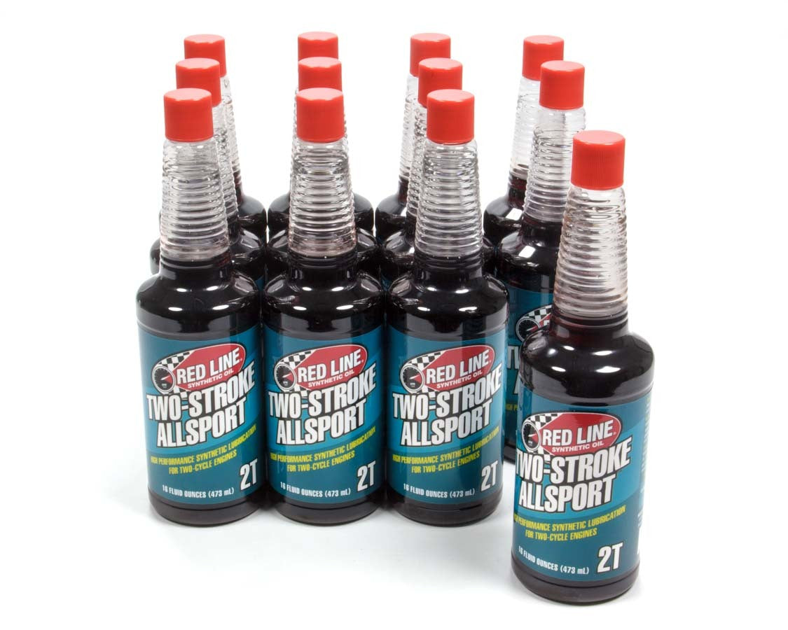 Redline Two Stroke Allsport Oil Case 12 x 16oz RED40823