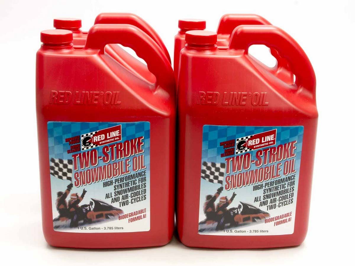 Redline 2-Stroke Snowmobile Oil Case/4-Gal RED41025