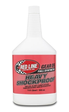 Redline Heavy Shock Proof Gear Oil 1 Quart 75W250 RED58204