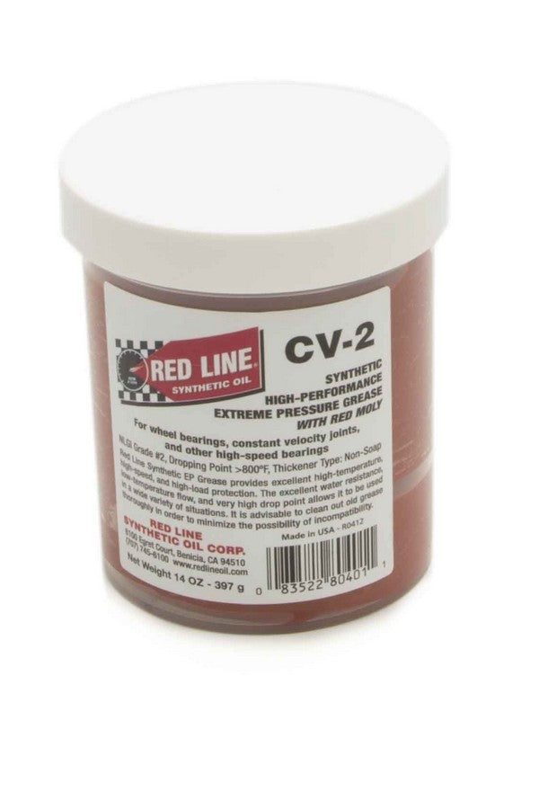 Redline CV-2 Synthetic Grease 14oz Jar RED80401