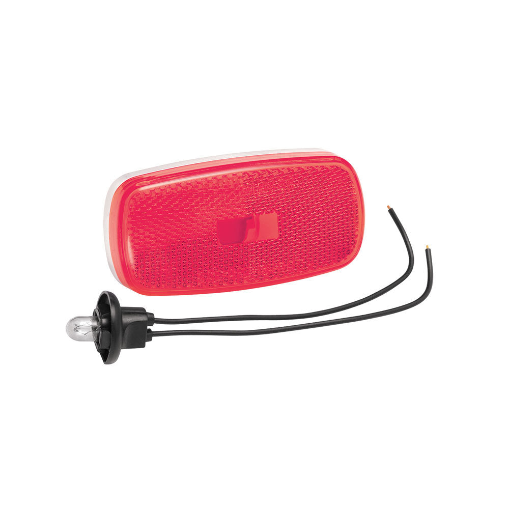 Reese Tow Power Clearance Light #59 Red with Reflex w/White Base REE30-59-001