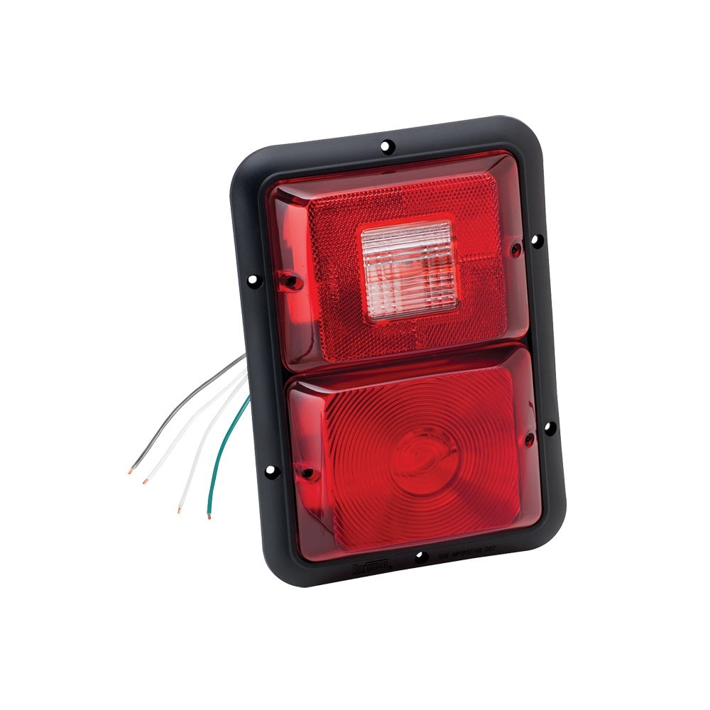 Reese Tow Power Taillight #84 Recessed D ouble Vertical Red Backu REE30-84-508