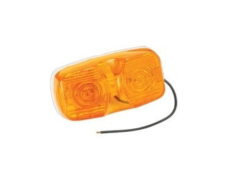 Reese Tow Power Clearance Light #59 Ambe r with White Base REE34-59-002