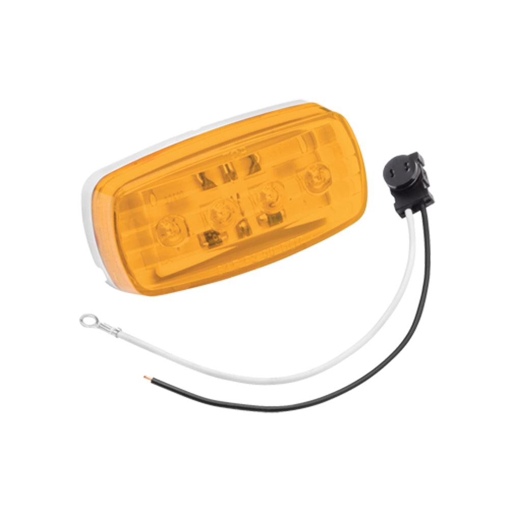 Reese Tow Power Side Marker Clearance Li ght LED #58 Amber with P REE47-58-032