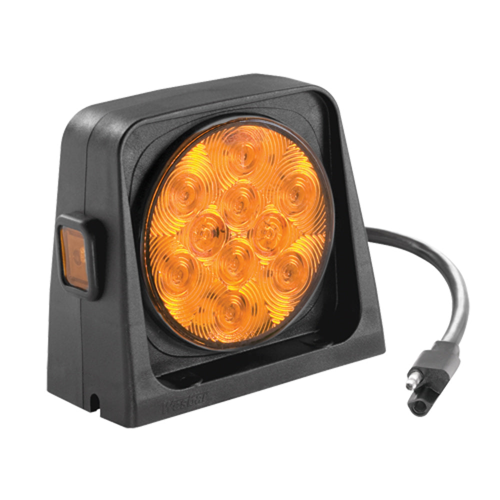 Reese Tow Power Single AG LED Light w/Am ber/Amber REE54209-012