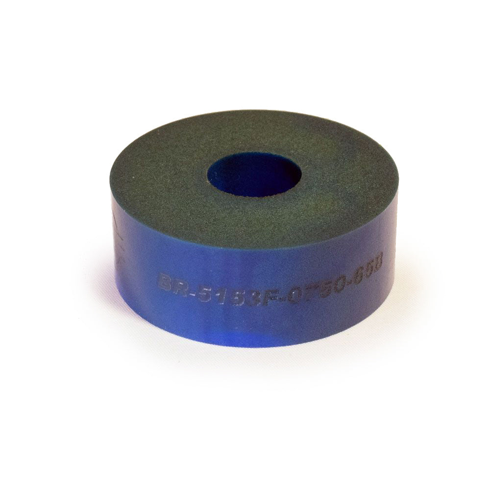 RE Suspension Bump Rubber .750in Thick 2in OD x .50in ID Blue RESRE-BR-5150F-0750-65B