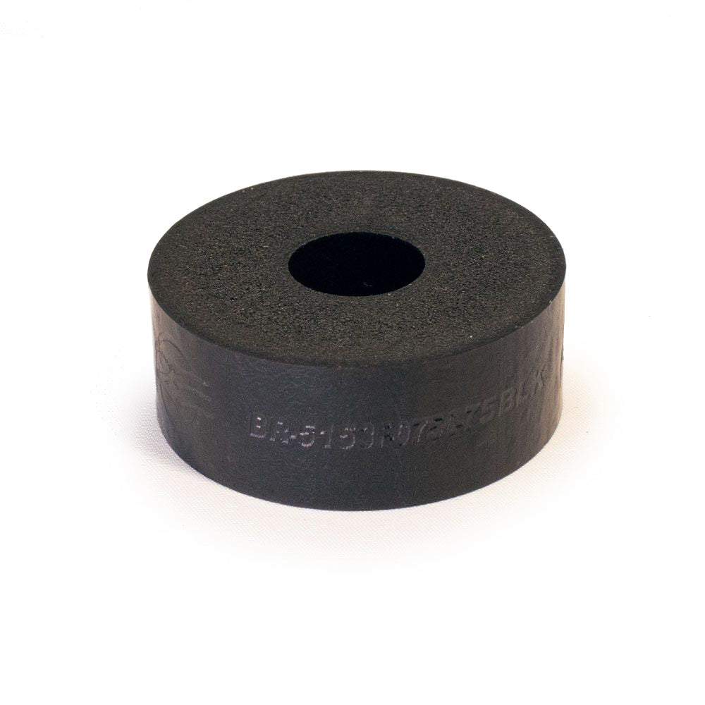 RE Suspension Bump Rubber .750in Thick 2in OD x .50in ID Black RESRE-BR-5150F-0750-75B
