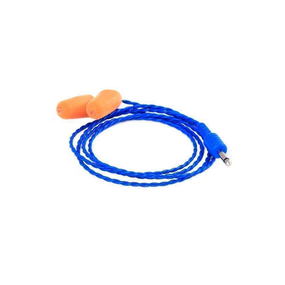 Rugged Radio Products EarBud Foam ChallengerII Mono 1/8in Plug RGRCHALLENGER-II-BLUE