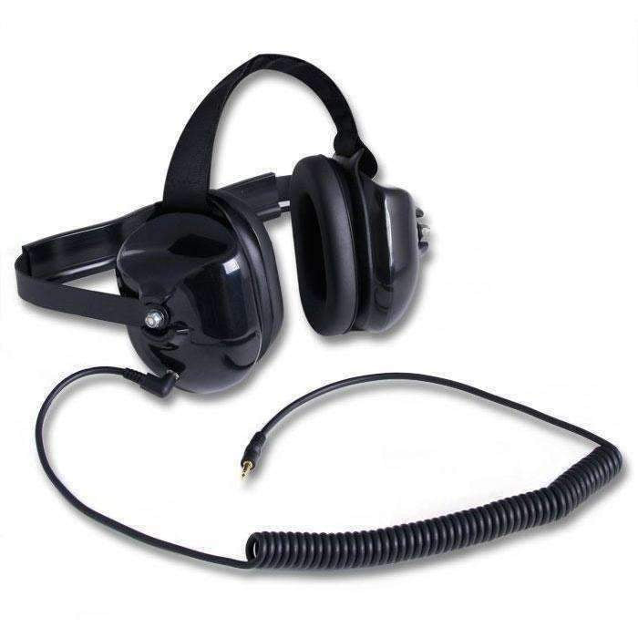 Rugged Radio Products Headset Listin Only Blk Behind the Head RGRH40-BLK-2