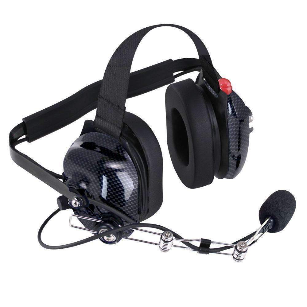 Rugged Radio Products Headset Behind The Head H42 2-Way Black CF RGRH42-CF