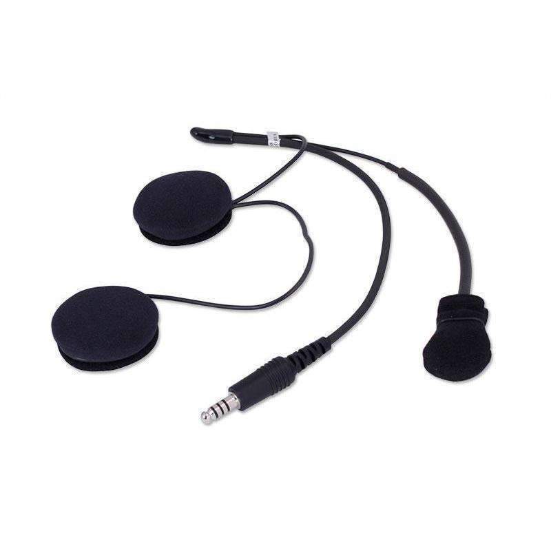 Rugged Radio Products Helmet Kit IMSA 4C Plug w/ Helmet Speakers RGRHK-IFSP