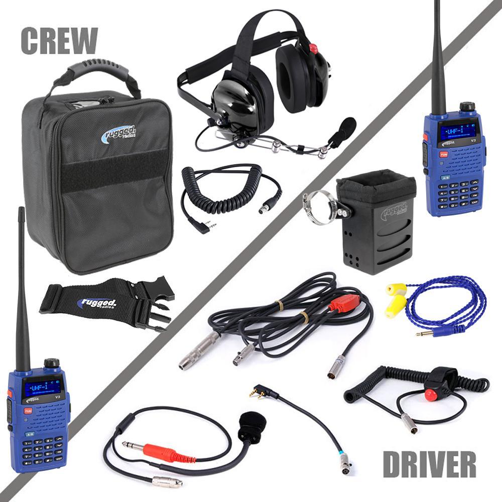 Rugged Radio Products Radio System Complete Discontinued 1/22 RGRNASCAR-V3