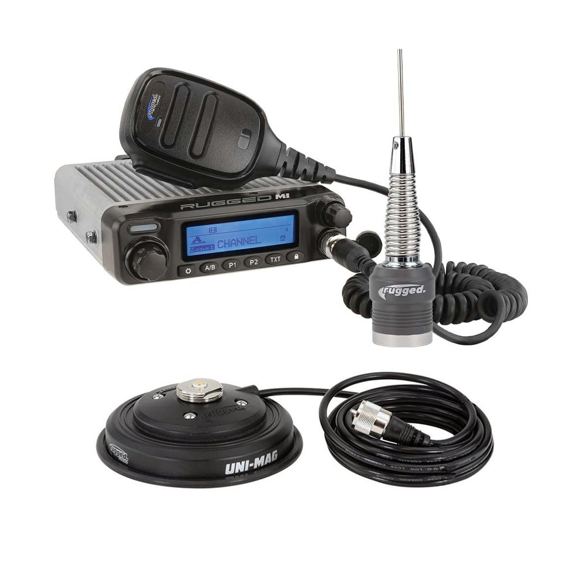 Rugged Radio Products Radio Kit M1 w/Antenna Digital / Analog VHF RGRRK-M1-V