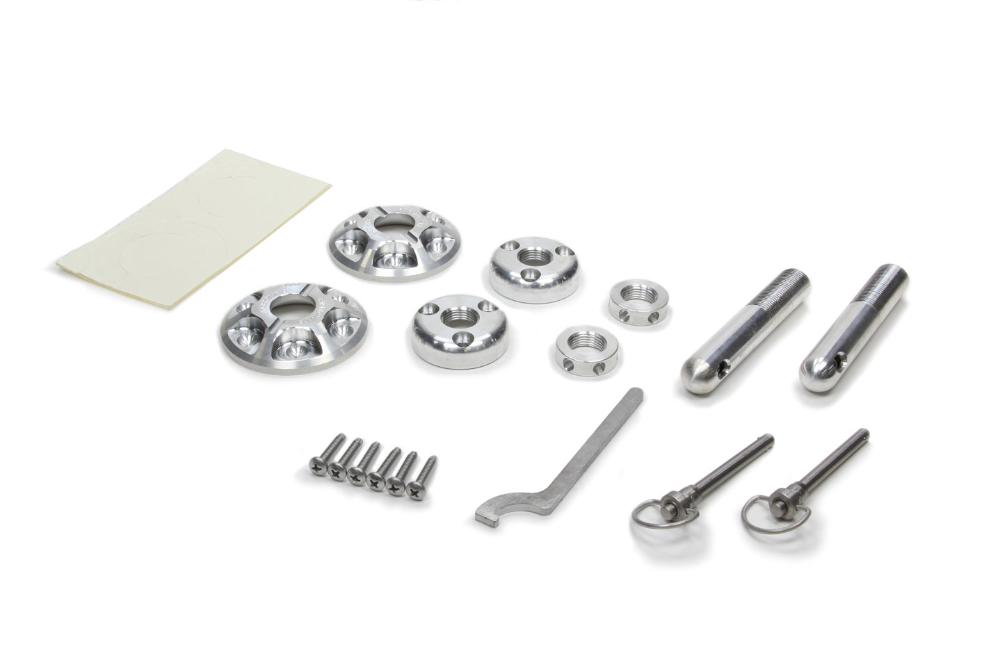 Ring Brothers Universal Hood Pin Kit Natural Finish RIB99000-5501N