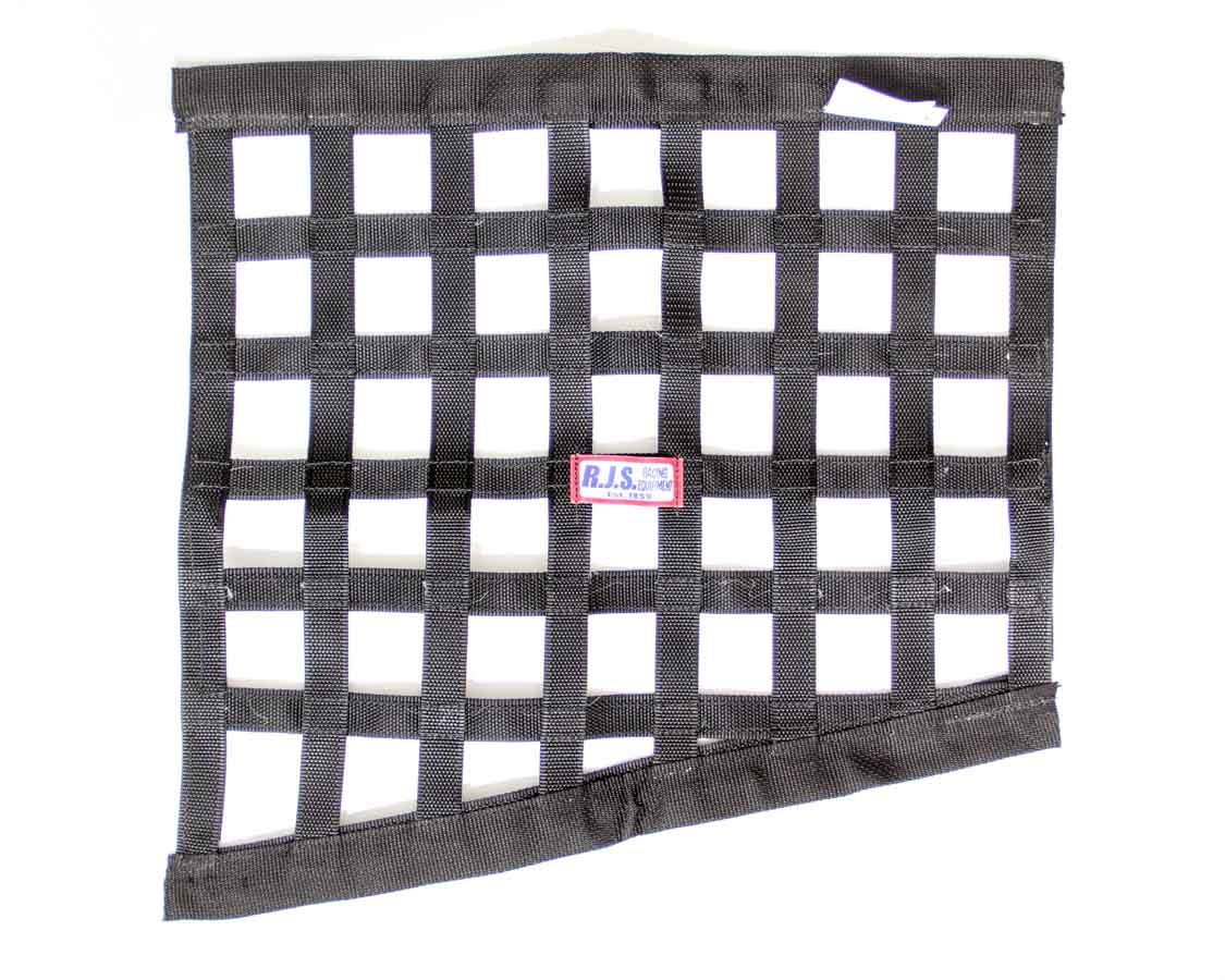 RJS Racing Equipment Black Angled Window Net RJS10000101