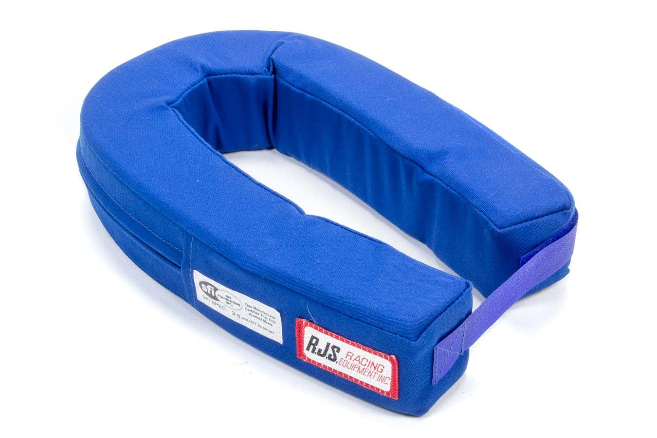 RJS Racing Equipment Neck Collar Horseshoe Blue SFI RJS11000503