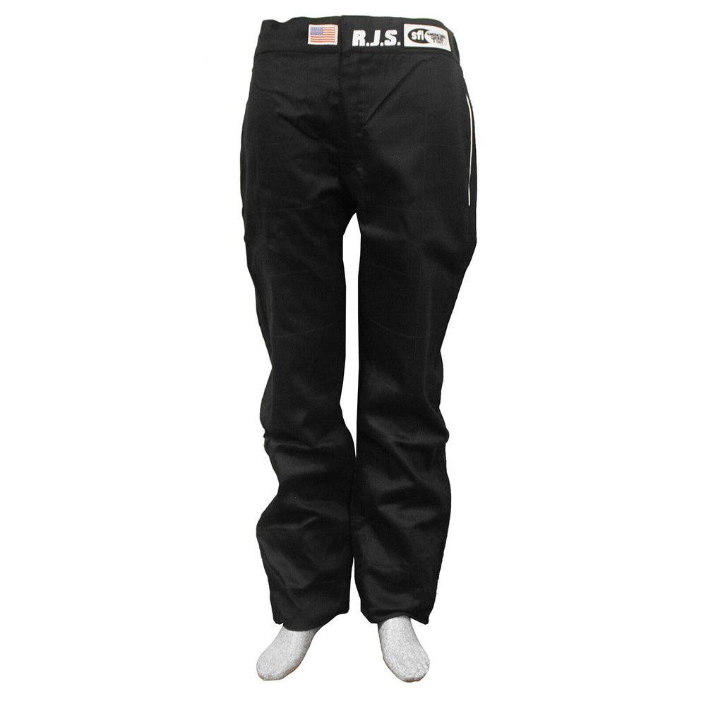 RJS Racing Equipment Pants Elite Large SFI- 3.2A/20 Black RJS200500105