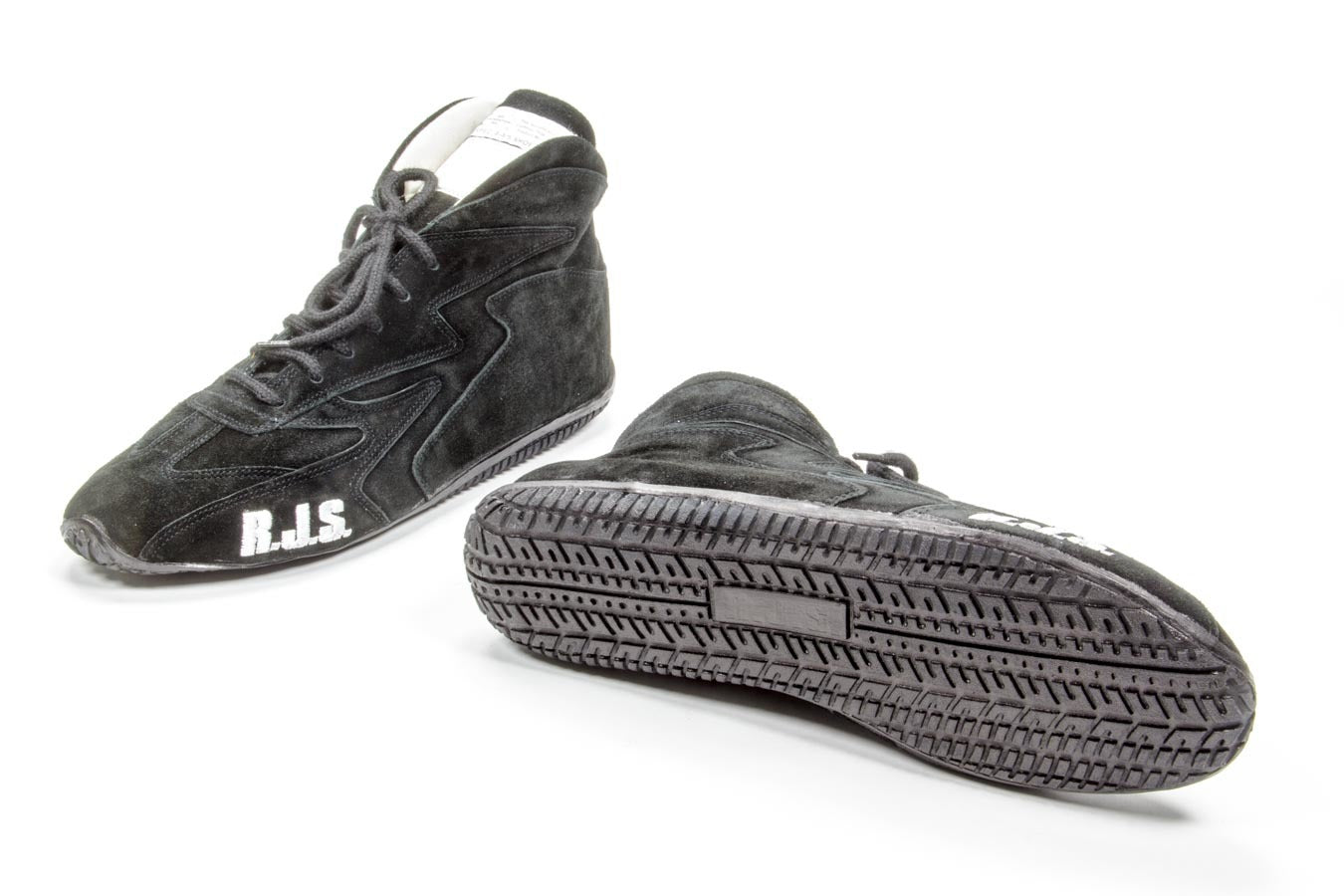 RJS Racing Equipment Redline Shoe Mid-Top Black Size 12 SFI-5 RJS500020158