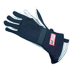 RJS Racing Equipment Gloves Nomex D/L LG Black SFI-5 RJS600010105