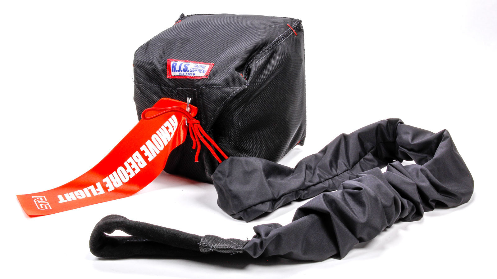 RJS Racing Equipment Qualifier Chute W/ Nylon Bag and Pilot Red RJS7000204