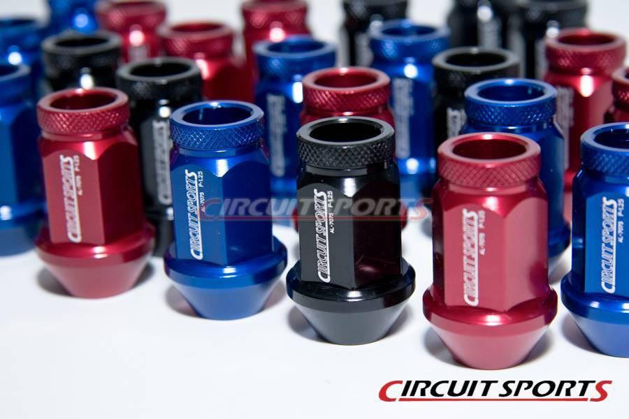 Circuit Sports Circuit Sports Race Lug Nuts - M12 40mm - Aluminum