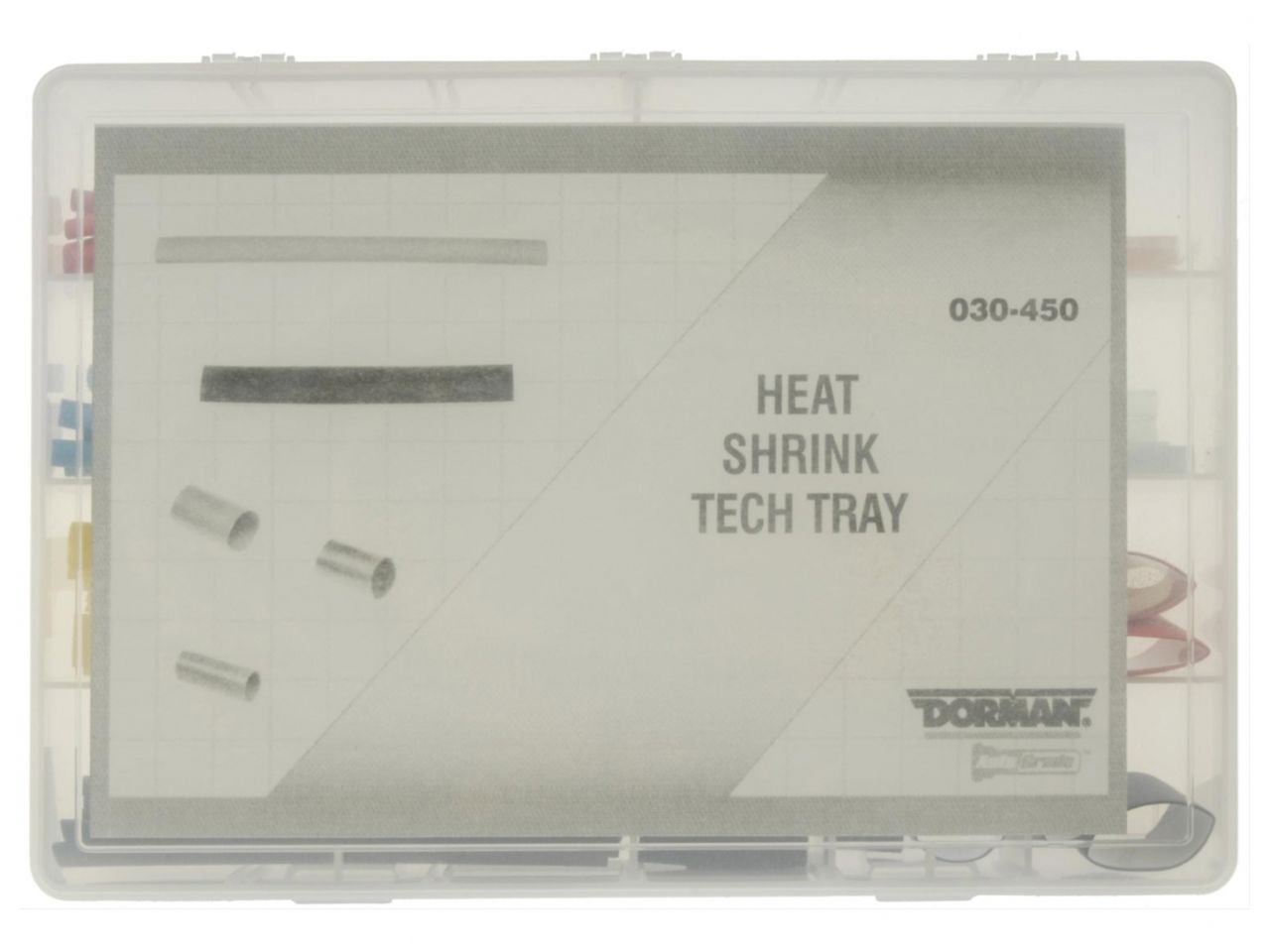 Dorman Autograde Heat Shrink Tubing Assortment 85 Piece Kit with Storage Tray 030-450