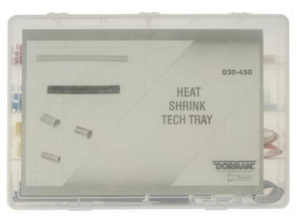 Dorman Autograde Heat Shrink Tubing Assortment 85 Piece Kit with Storage Tray 030-450