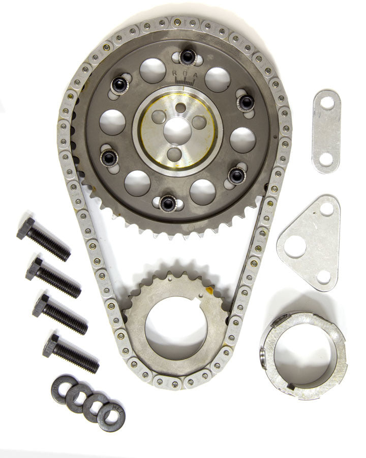 Rollmaster-Romac GM LS1 Billet Roller Adj Timing Set w/Torr. Brg ROLCS1265