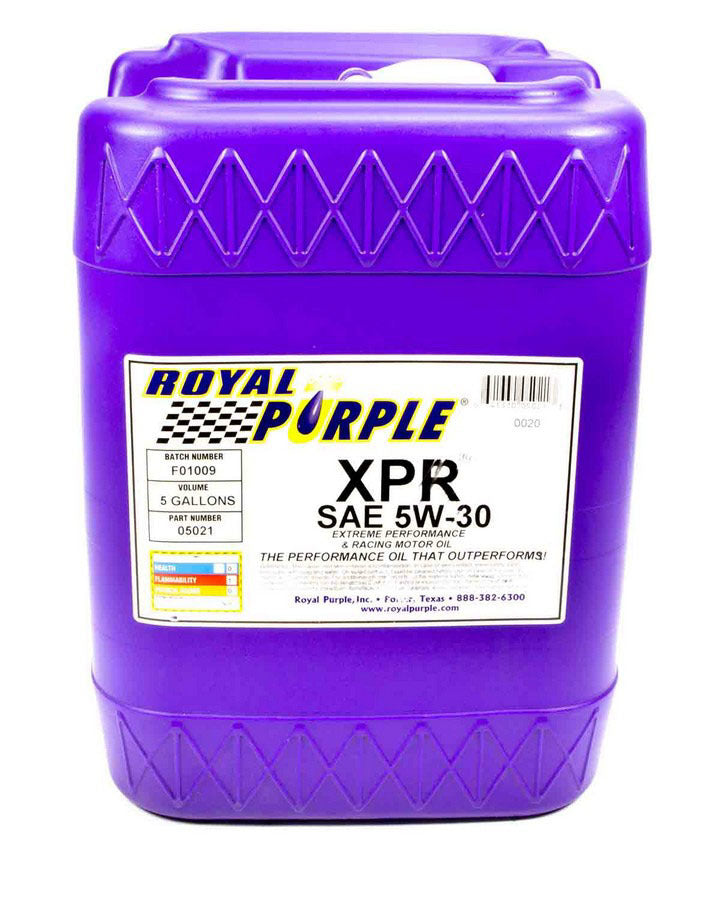 Royal Purple XPR - Extreme Performance Racing Oil; 5W30; 5gal Pail