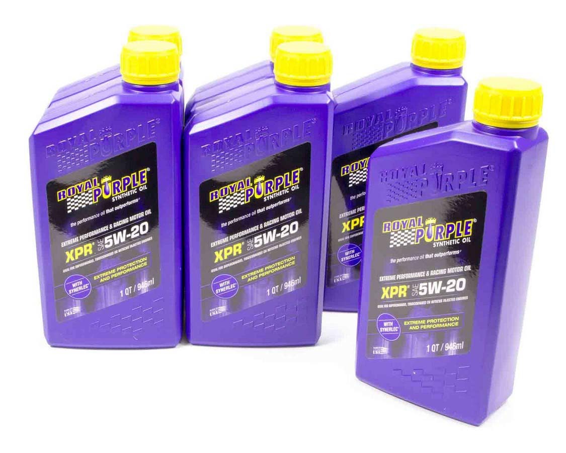 Royal Purple 5w20 XPR Racing Oil Case 6x1 Quart ROY06011