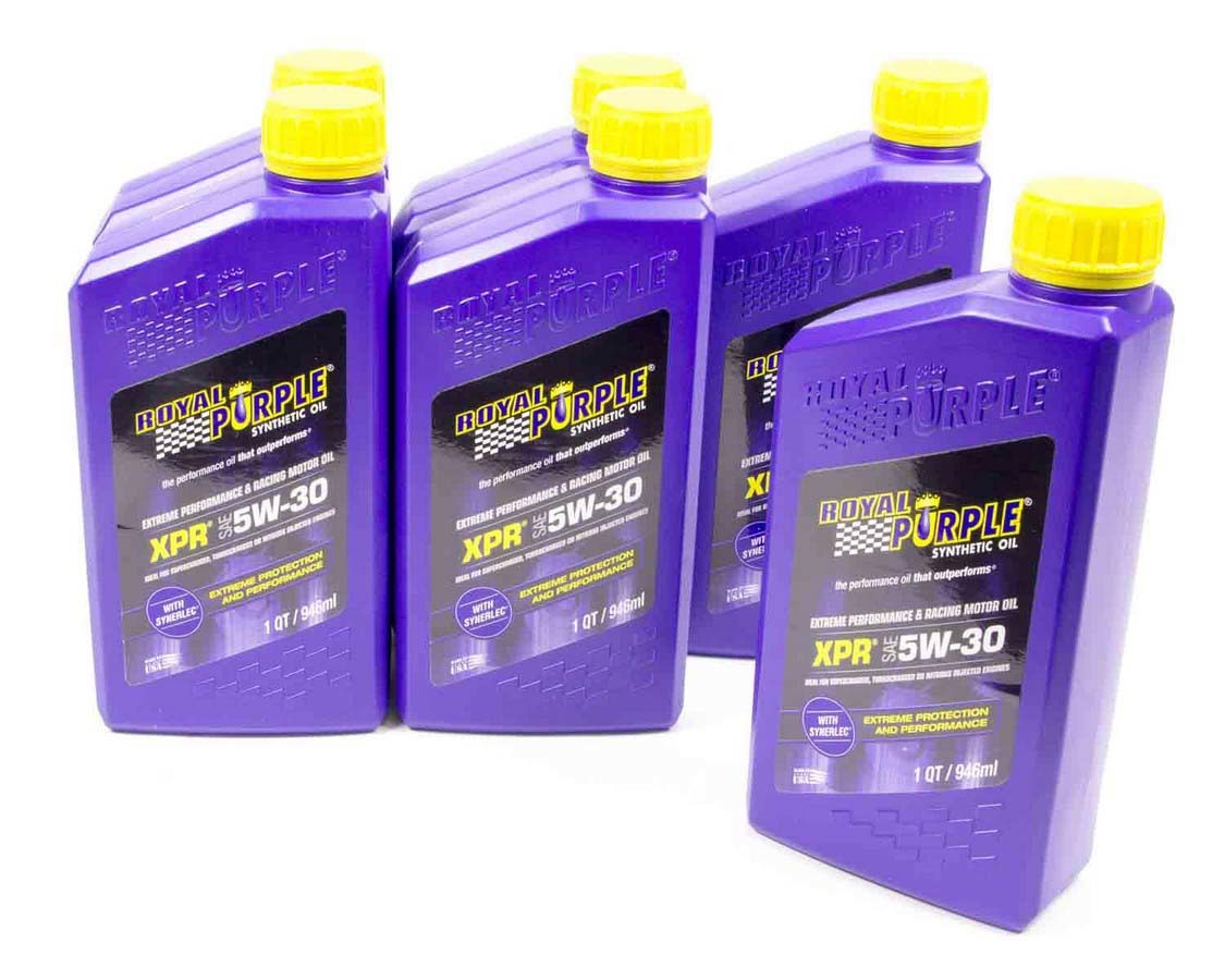 Royal Purple 5w30 XPR Racing Oil case 6x1qt Bottles ROY06021