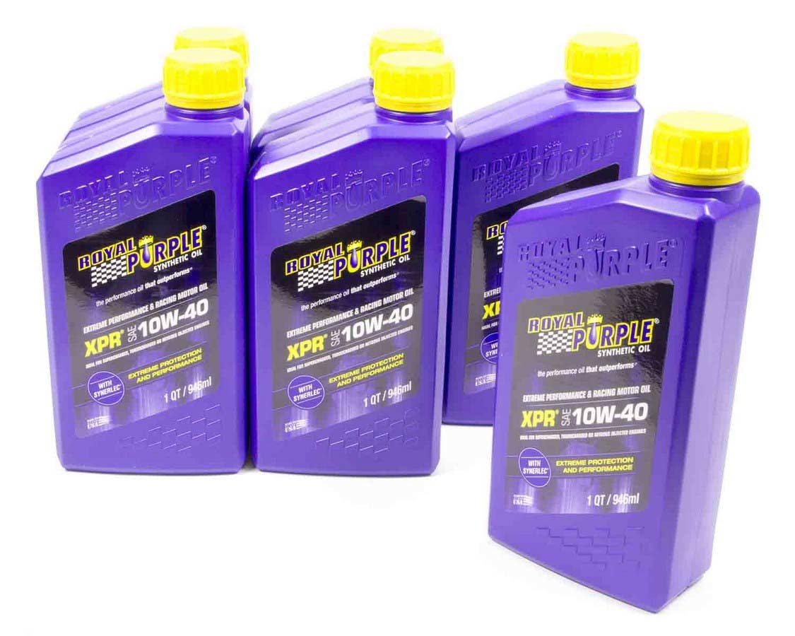 Royal Purple 10w40 XPR RAcing Oil Case 6x1 Quart ROY06041