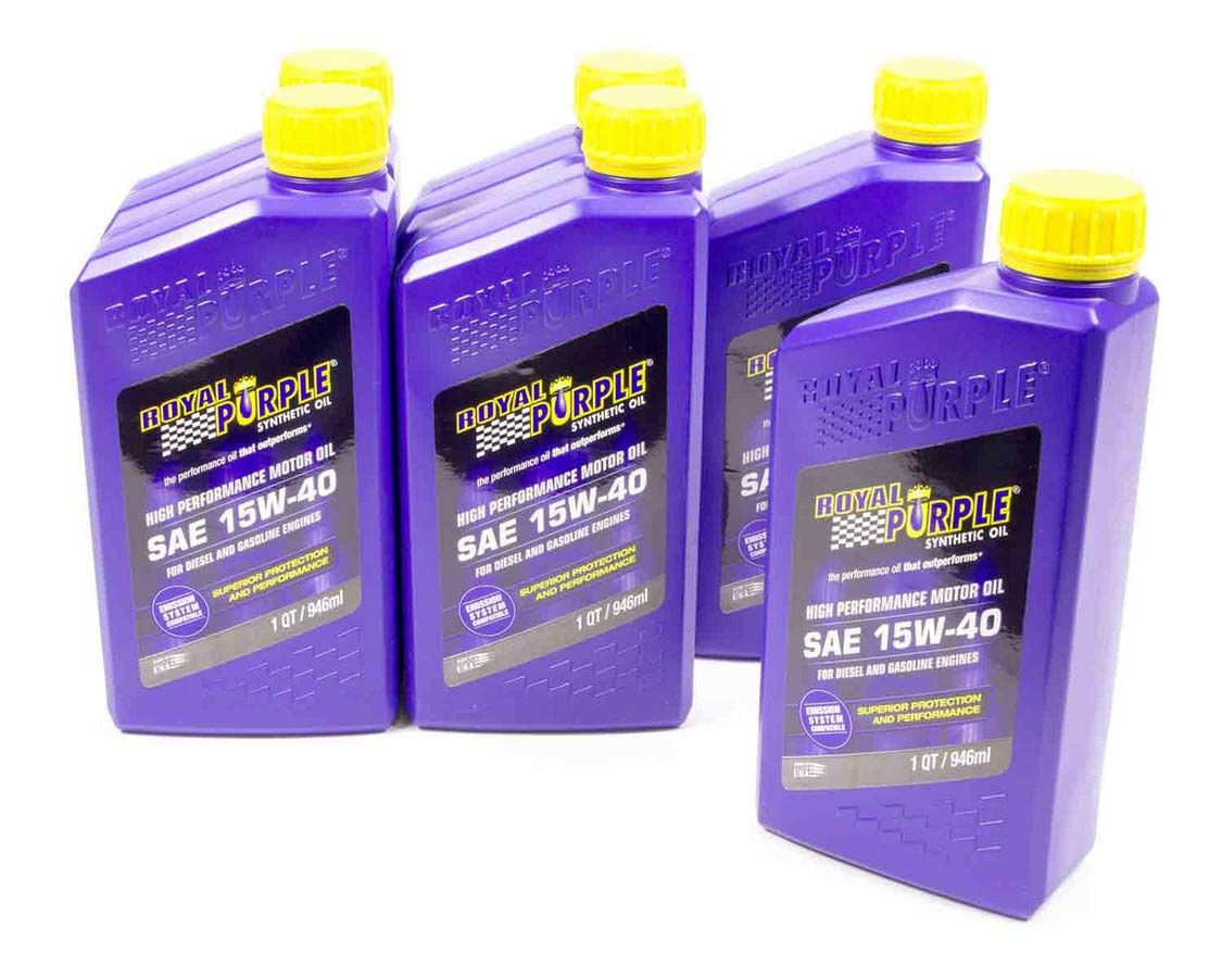 Royal Purple 15w40 Multi-Grade SAE Oil Case 6x1 Quart ROY06154