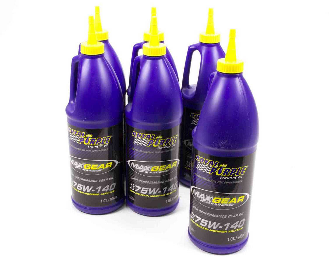 Royal Purple 75w140 Max Gear Oil Case 6x1 Quart ROY06301