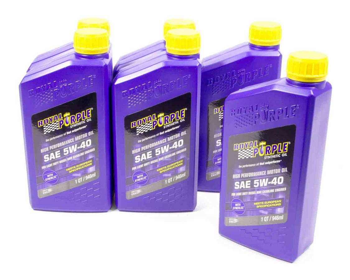 Royal Purple Motor Oil - 5W40 SM - 6 pack