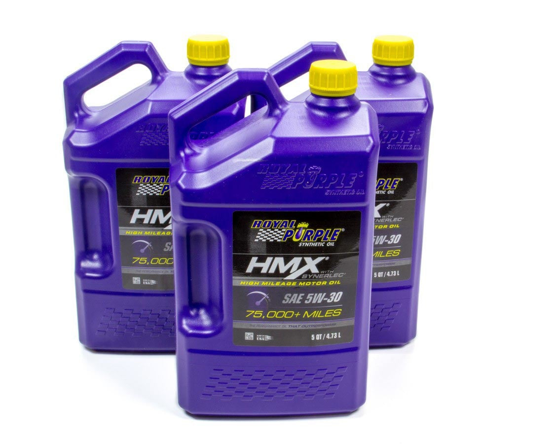 Royal Purple 5W30 HMX Multi-Grade Oil Case 3x5 Quart ROY11749