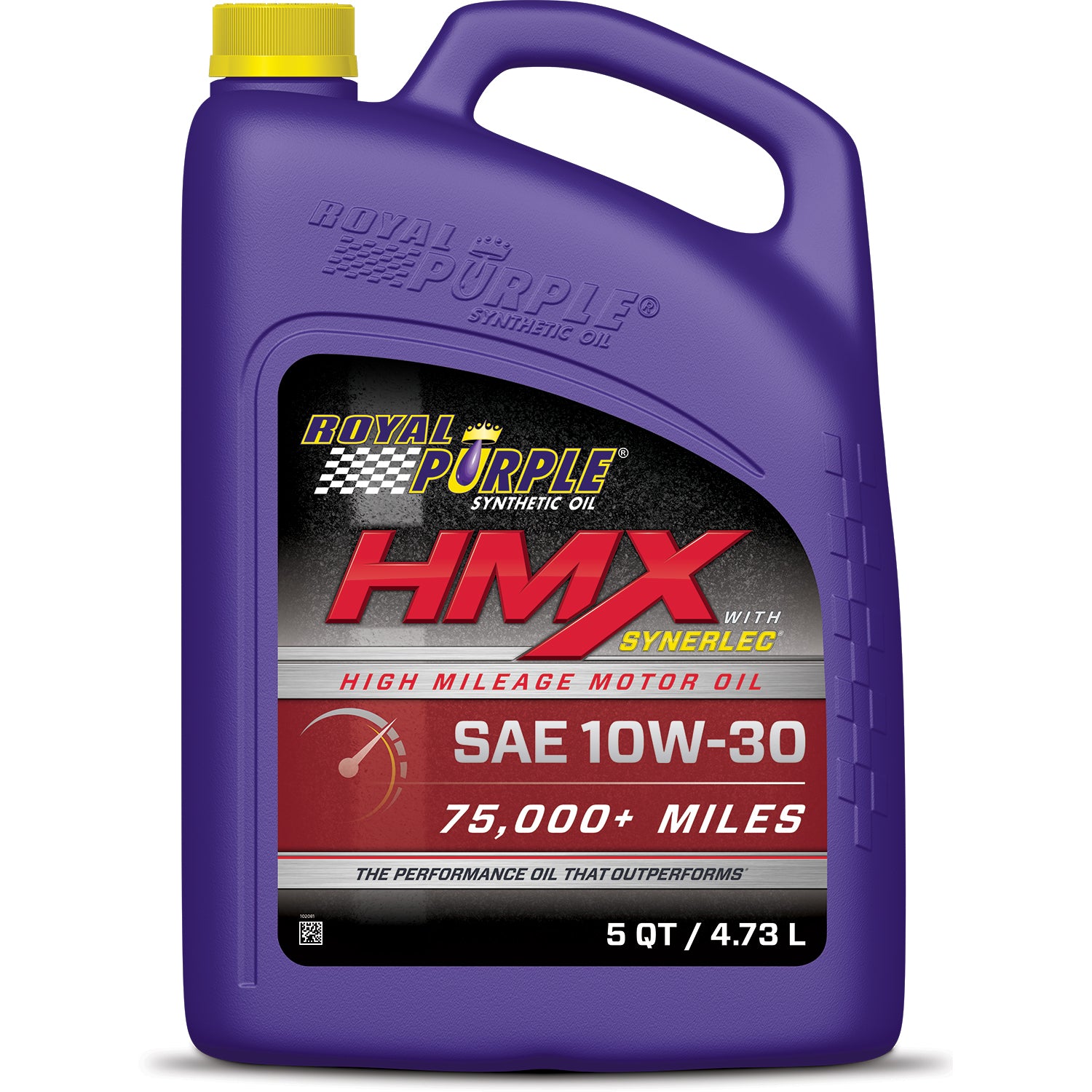 Royal Purple HMX High Mileage 10W30 5qt Bottle