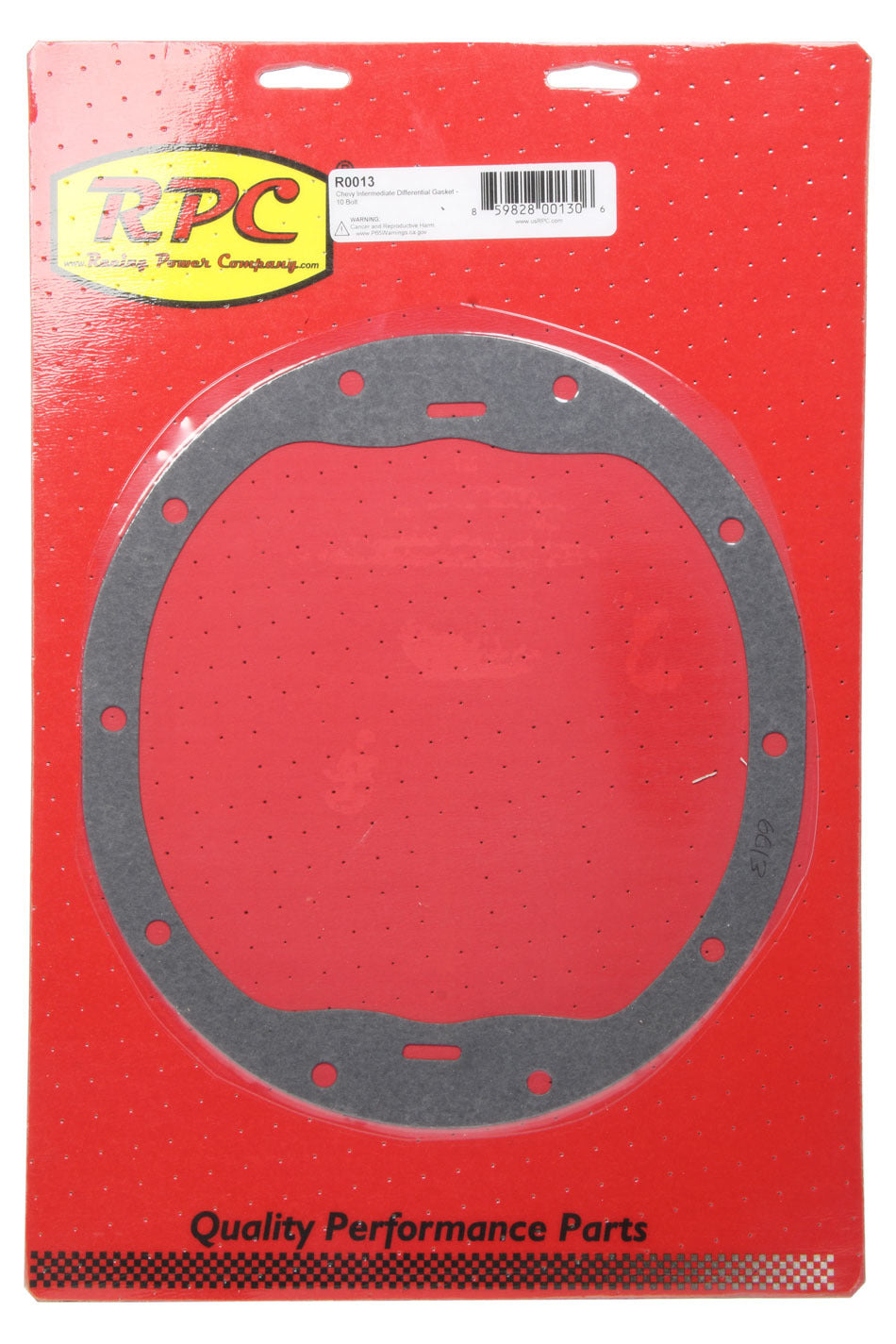 Racing Power Co-Packaged Chevy Intermediate Diff Cover Gasket 10 Bolt RPCR0013