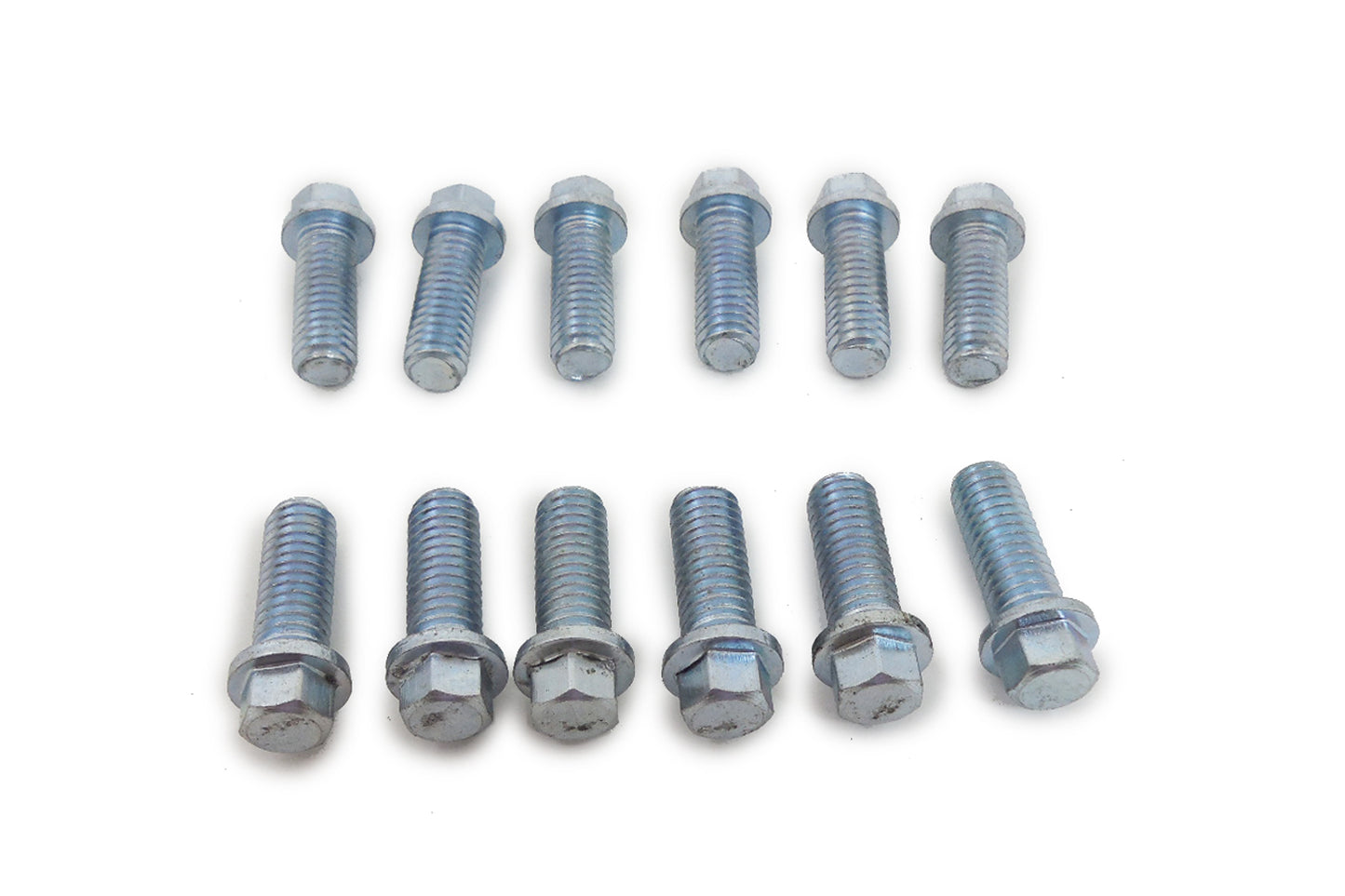 Racing Power Co-Packaged Header Bolt Kit 3/8in Zinc Set Of 12 RPCR0938