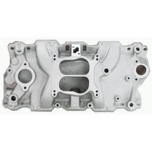 Racing Power Co-Packaged Aluminum Dual Plane Inta ke Manifold (Satin) RPCR1101