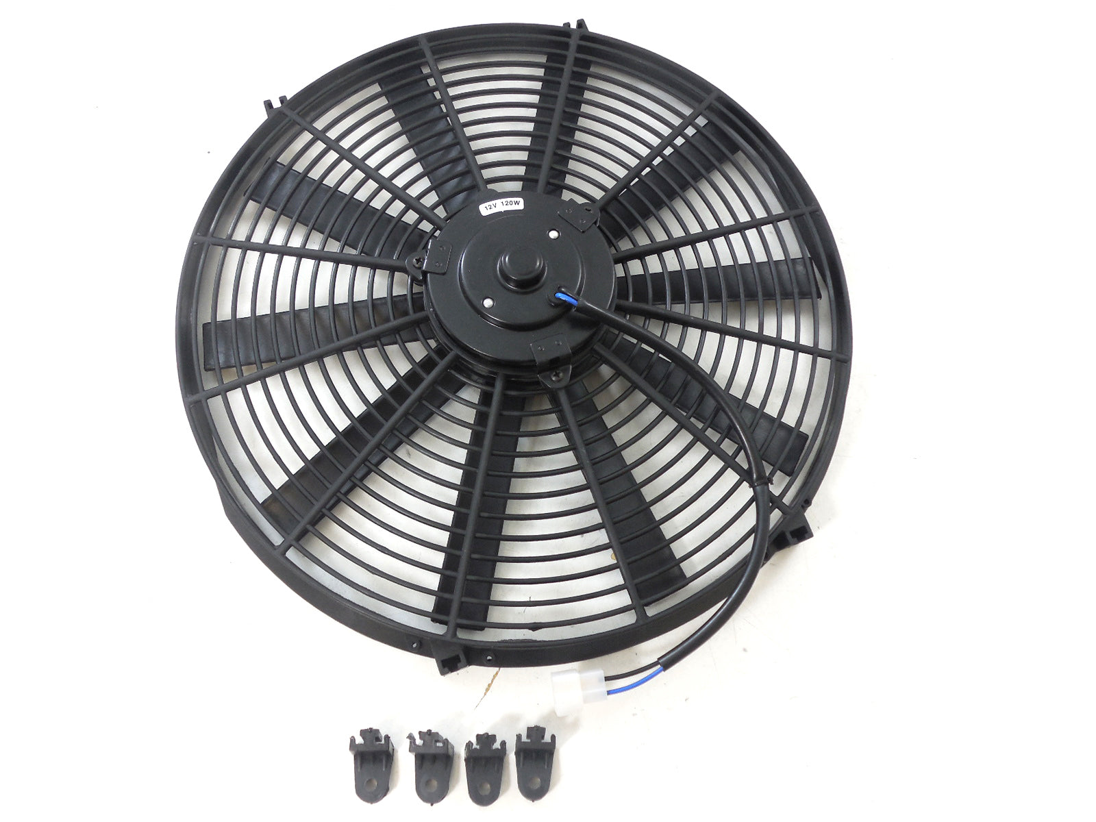 Racing Power Co-Packaged 16In Electric Fan Straight Blade RPCR1206