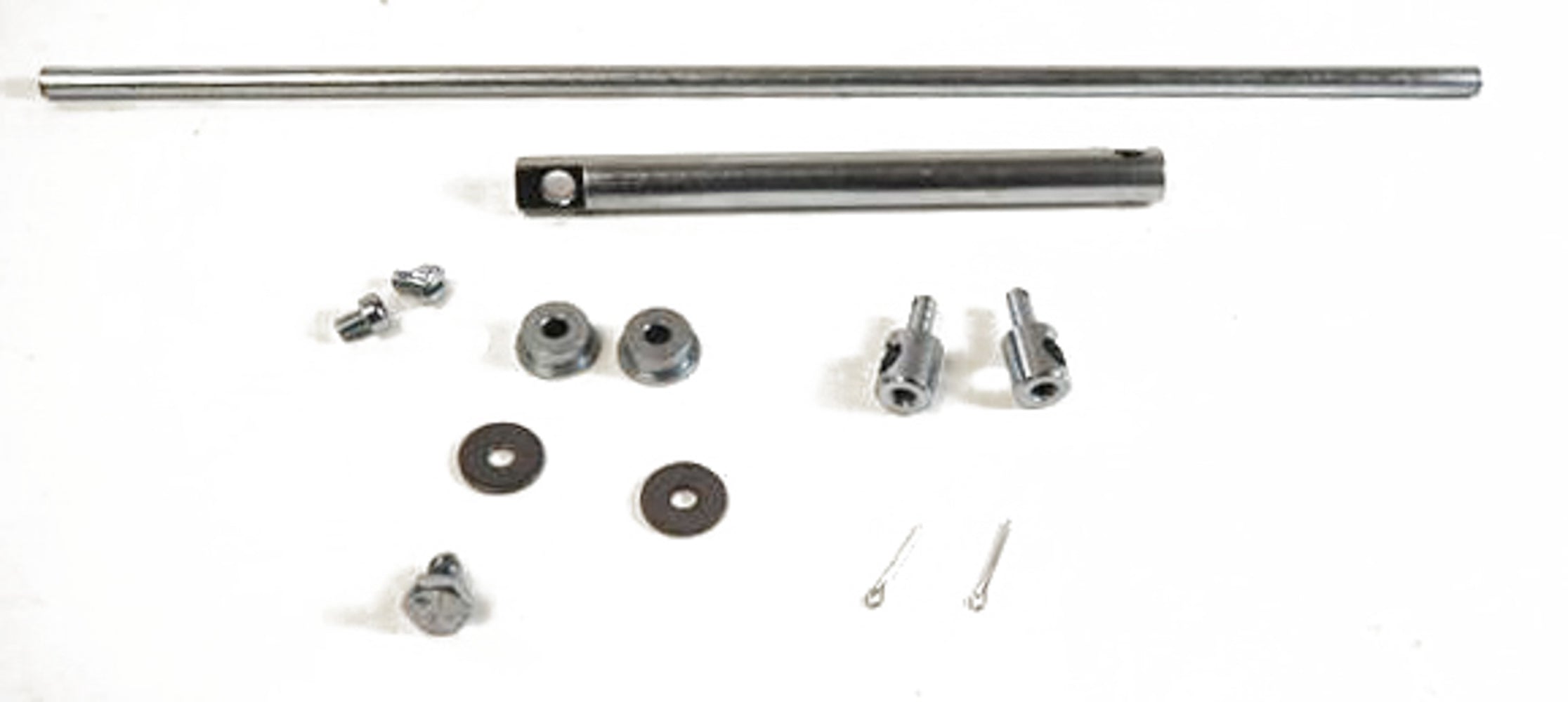 Racing Power Co-Packaged Dual Carb Linkage With Hardware Zinc RPCR1408