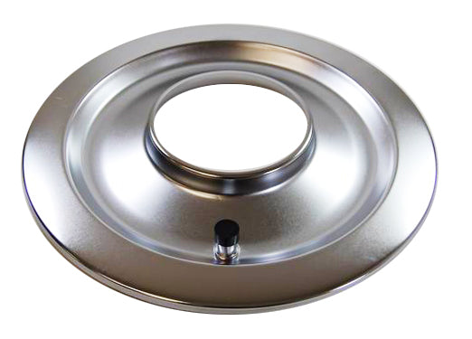 Racing Power Co-Packaged 14In Flat Air Cleaner B ase Chrome RPCR2148B