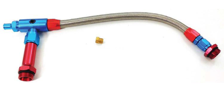 Racing Power Co-Packaged Braided Fuel Line For Ho lley RPCR2155