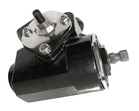 Racing Power Co-Packaged Reversed Corvair Steeri ng Box - Black RPCR3145