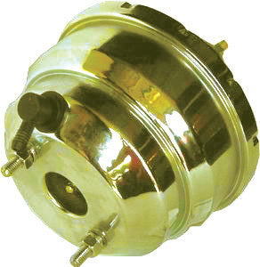 Racing Power Co-Packaged Yellow Zinc Power Brake Booster -7In RPCR3907X
