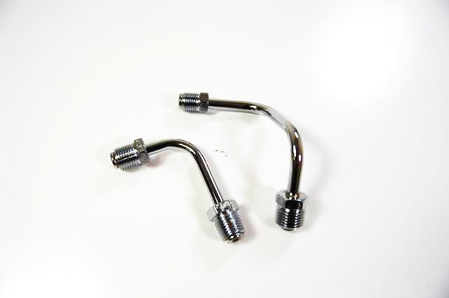 Racing Power Co-Packaged Left Mount Brake Line Se t Chrome RPCR4505C
